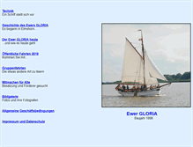 Tablet Screenshot of ewer-gloria.de